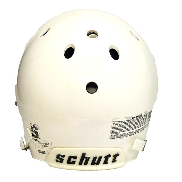 Schutt Helmet S XP Hybrid Youth Small White Full Face Mask Chinstrap FB 7995 USA - Picture 11 of 16